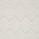 6' X 9' Ivory And White Argyle Indoor Outdoor Area Rug - Homeroots - Flyclothing LLC