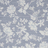 8' X 10' Grey Floral Distressed Washable Area Rug - Homeroots - Flyclothing LLC