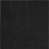 2' X 4' Black Non Skid Indoor Outdoor Runner Rug - Homeroots