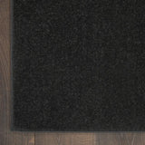 3' X 5' Black Stain Resistant Indoor Outdoor Area Rug - Homeroots - Flyclothing LLC