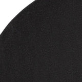 6' X 6' Black Round Non Skid Indoor Outdoor Area Rug - Homeroots