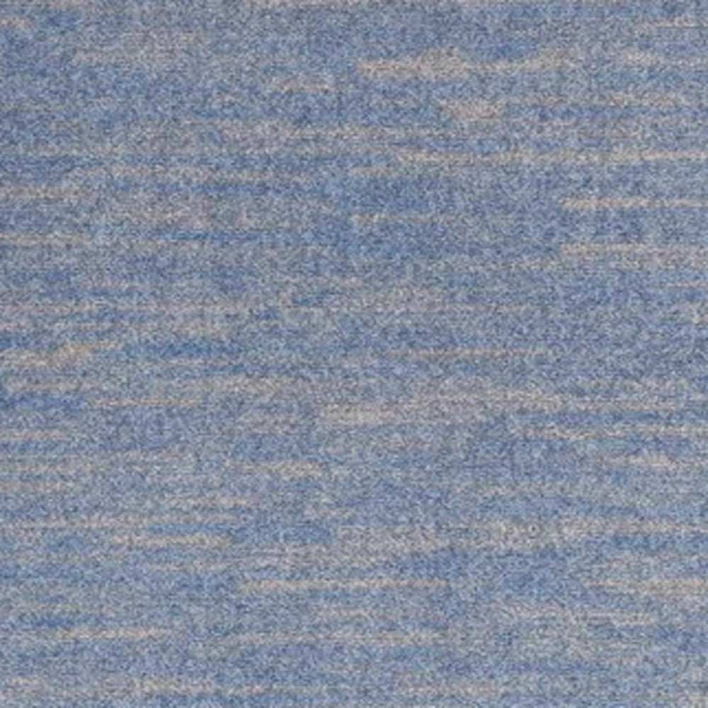 3' X 5' Blue And Grey Striped Non Skid Indoor Outdoor Area Rug - Homeroots - Flyclothing LLC