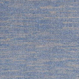 3' X 5' Blue And Grey Striped Non Skid Indoor Outdoor Area Rug - Homeroots - Flyclothing LLC