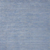 5' X 5' Blue And Grey Square Striped Non Skid Indoor Outdoor Area Rug - Homeroots - Flyclothing LLC