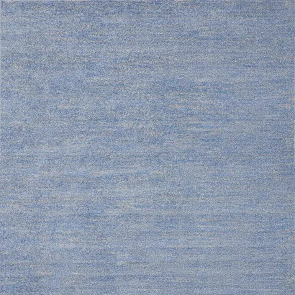 5' X 5' Blue And Grey Square Striped Non Skid Indoor Outdoor Area Rug - Homeroots - Flyclothing LLC