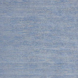 5' X 5' Blue And Grey Square Striped Non Skid Indoor Outdoor Area Rug - Homeroots - Flyclothing LLC