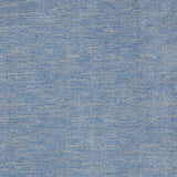 9' X 12' Blue And Grey Striped Non Skid Indoor Outdoor Area Rug - Homeroots