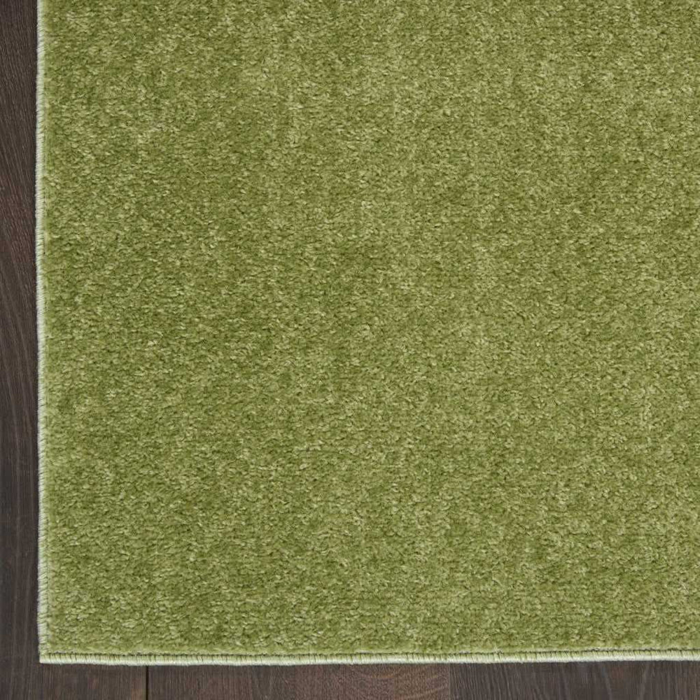 2' X 4' Green Non Skid Indoor Outdoor Runner Rug - Homeroots - Flyclothing LLC
