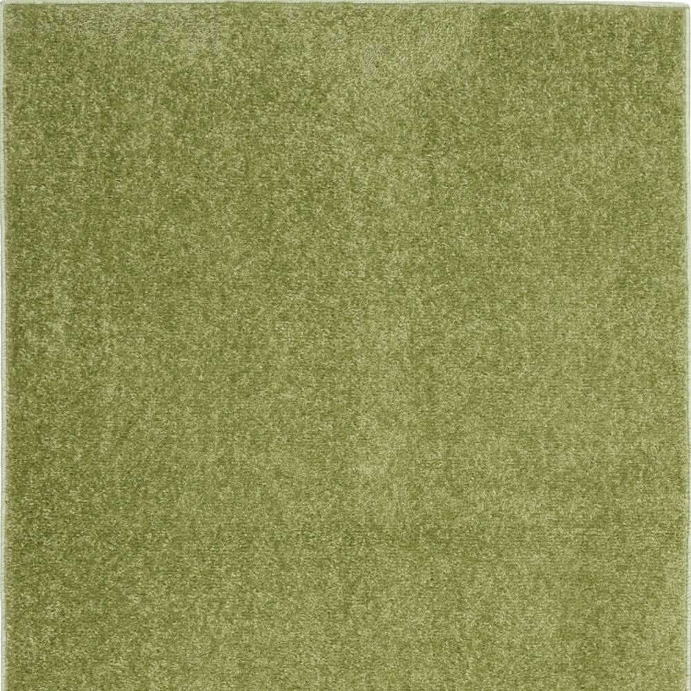2' X 4' Green Non Skid Indoor Outdoor Runner Rug - Homeroots - Flyclothing LLC