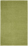 3' X 5' Green Non Skid Indoor Outdoor Area Rug - Homeroots