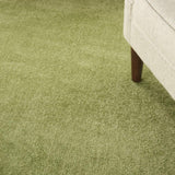 6' X 6' Green Round Non Skid Indoor Outdoor Area Rug - Homeroots - Flyclothing LLC