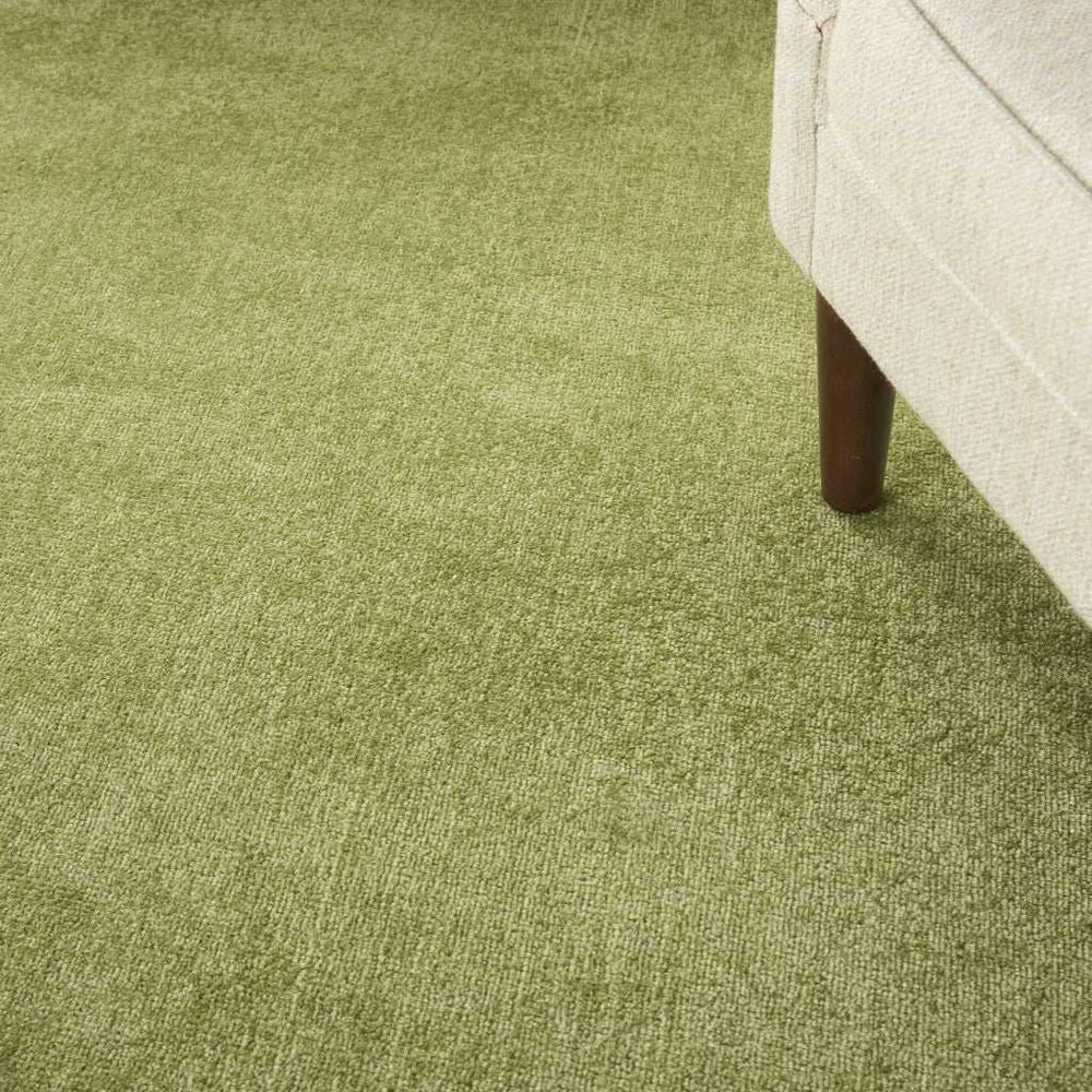 6' X 6' Green Round Non Skid Indoor Outdoor Area Rug - Homeroots - Flyclothing LLC