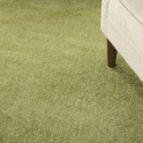 6' X 6' Green Round Non Skid Indoor Outdoor Area Rug - Homeroots - Flyclothing LLC