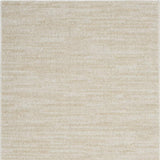 2' X 4' Ivory And Beige Non Skid Indoor Outdoor Runner Rug - Homeroots - Flyclothing LLC