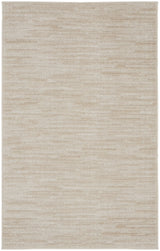 3' X 5' Ivory And Beige Non Skid Indoor Outdoor Area Rug - Homeroots - Flyclothing LLC