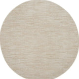 6' X 6' Ivory And Beige Round Non Skid Indoor Outdoor Area Rug - Homeroots - Flyclothing LLC