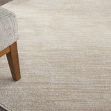 6' X 6' Ivory And Beige Round Non Skid Indoor Outdoor Area Rug - Homeroots - Flyclothing LLC