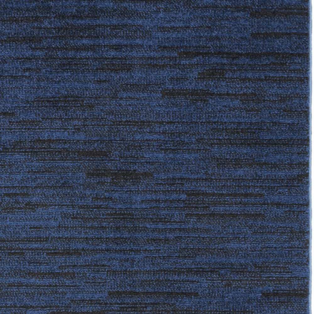 3' X 5' Midnight Blue Non Skid Indoor Outdoor Area Rug - Homeroots - Flyclothing LLC