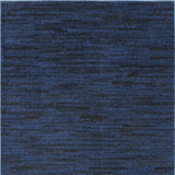 3' X 5' Midnight Blue Non Skid Indoor Outdoor Area Rug - Homeroots - Flyclothing LLC