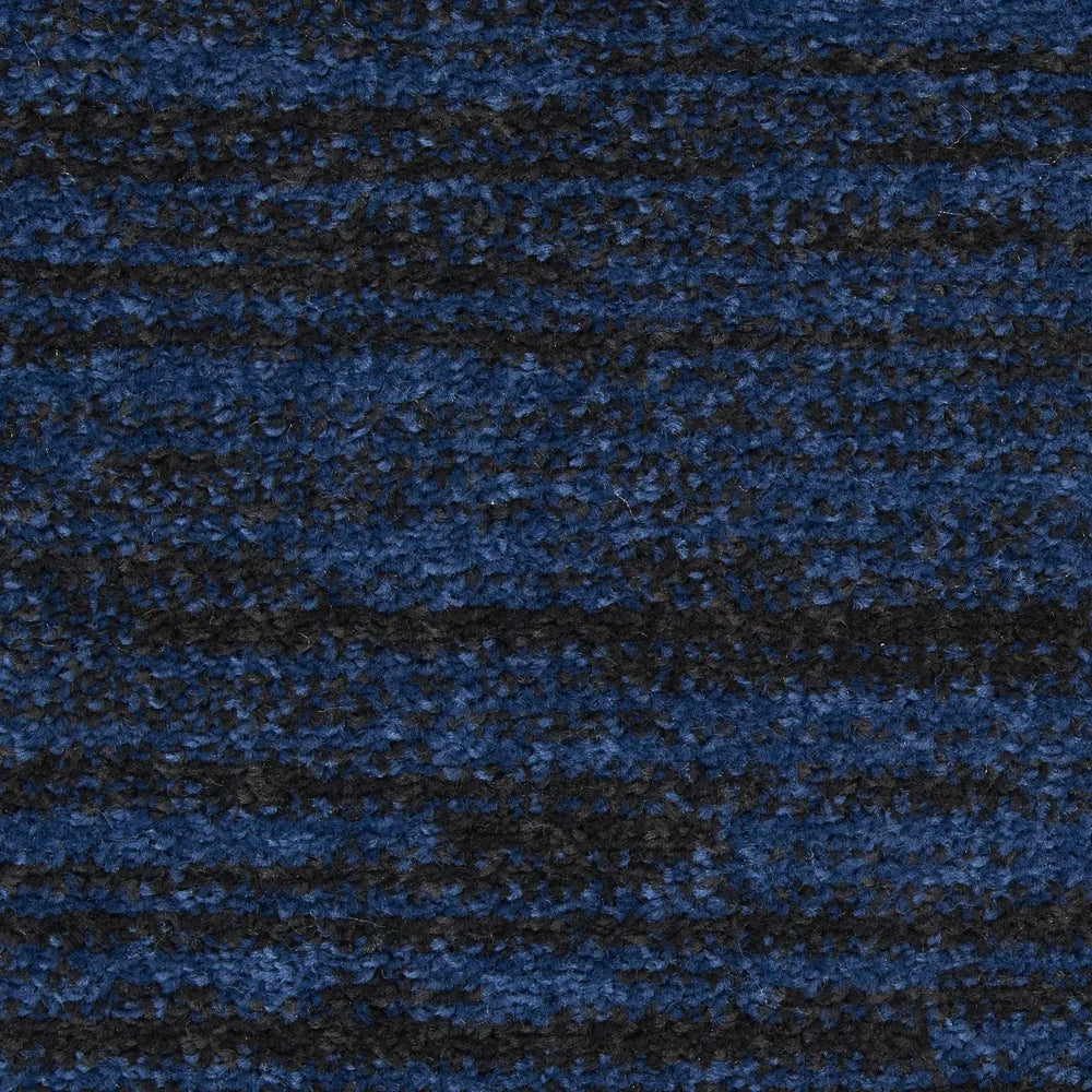3' X 5' Midnight Blue Non Skid Indoor Outdoor Area Rug - Homeroots - Flyclothing LLC