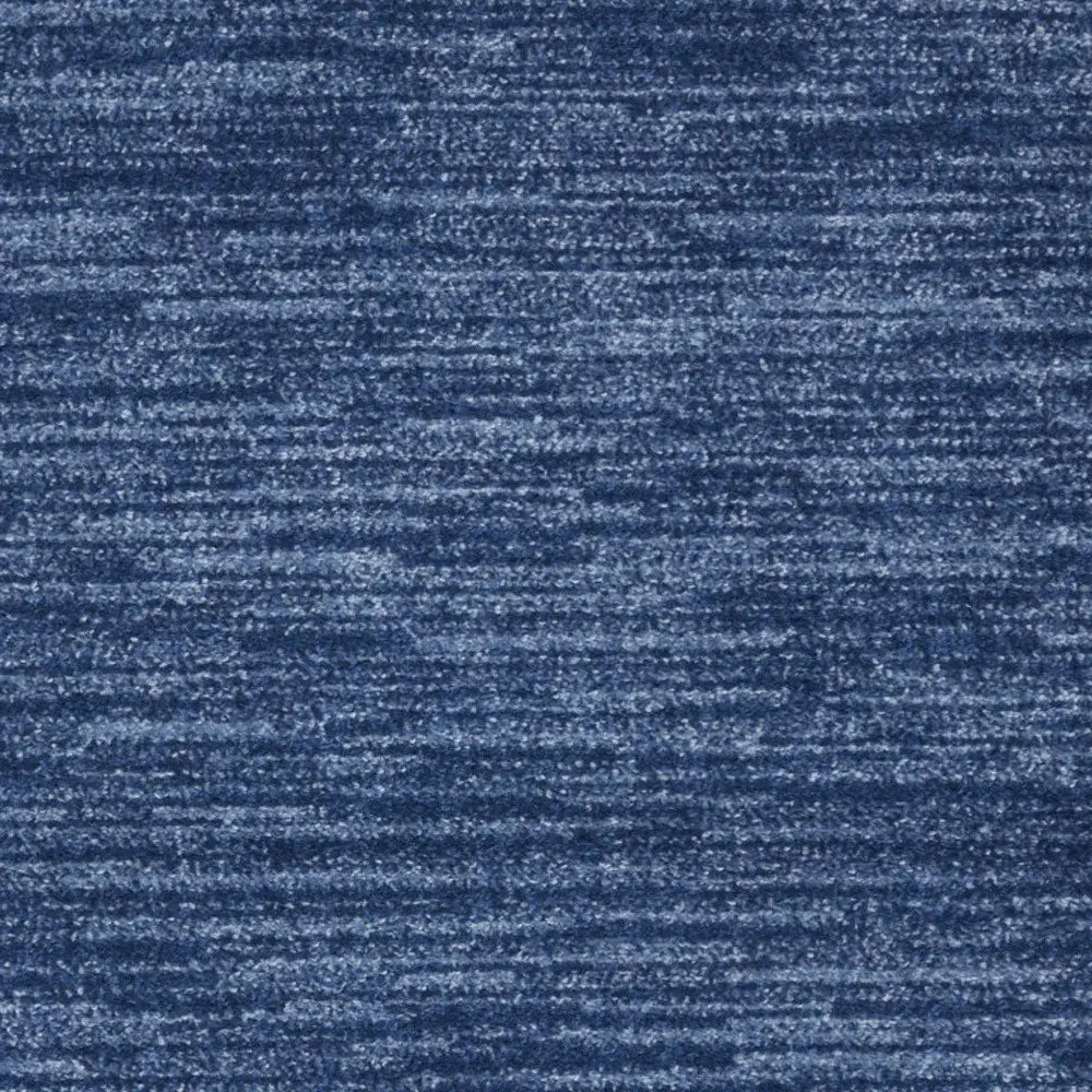 2' X 4' Navy Blue Non Skid Indoor Outdoor Runner Rug - Homeroots - Flyclothing LLC