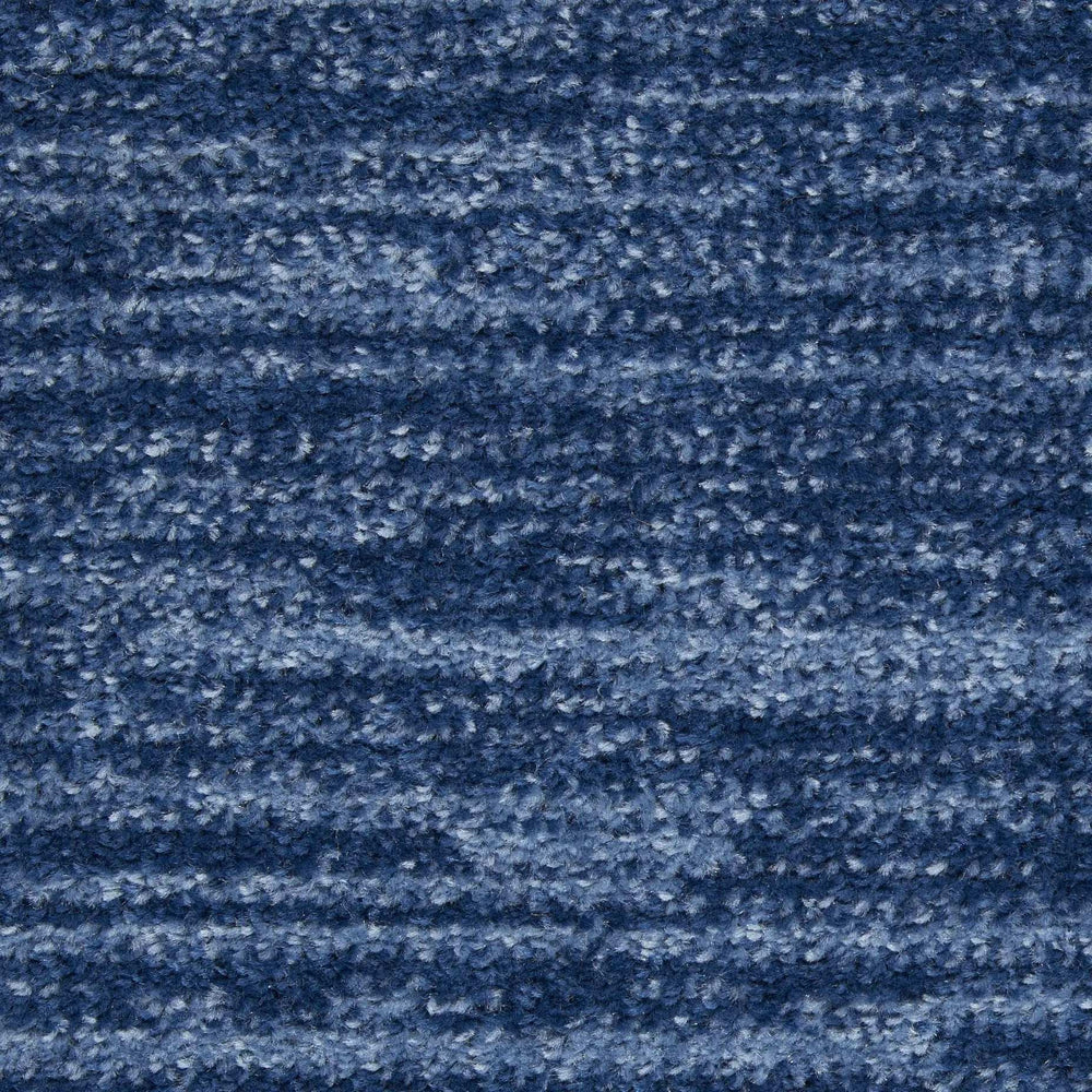 2' X 4' Navy Blue Non Skid Indoor Outdoor Runner Rug - Homeroots - Flyclothing LLC