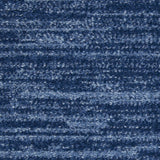 2' X 4' Navy Blue Non Skid Indoor Outdoor Runner Rug - Homeroots - Flyclothing LLC