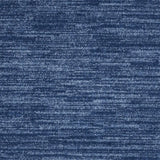 2' X 4' Navy Blue Non Skid Indoor Outdoor Runner Rug - Homeroots - Flyclothing LLC