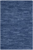 2' X 4' Navy Blue Non Skid Indoor Outdoor Runner Rug - Homeroots
