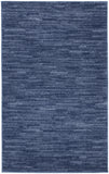 3' X 5' Navy Blue Non Skid Indoor Outdoor Area Rug