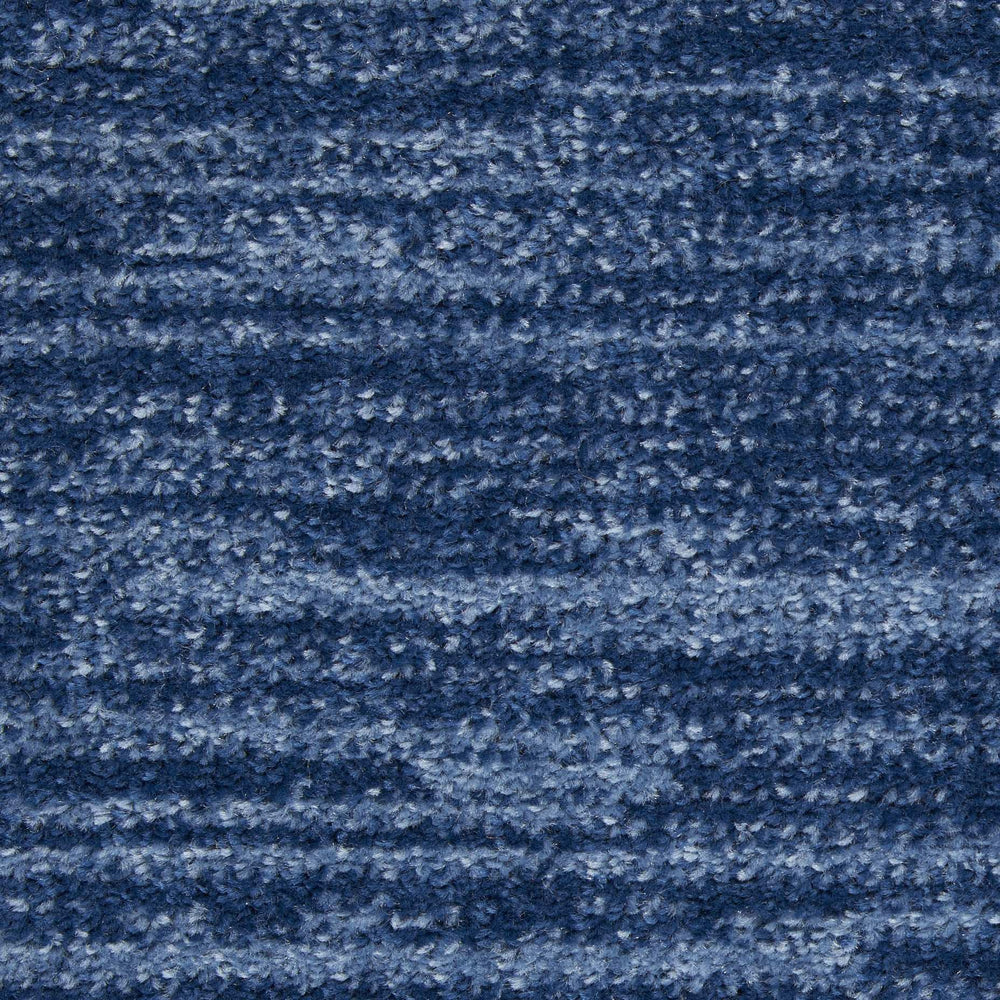 3' X 5' Navy Blue Non Skid Indoor Outdoor Area Rug - Homeroots - Flyclothing LLC