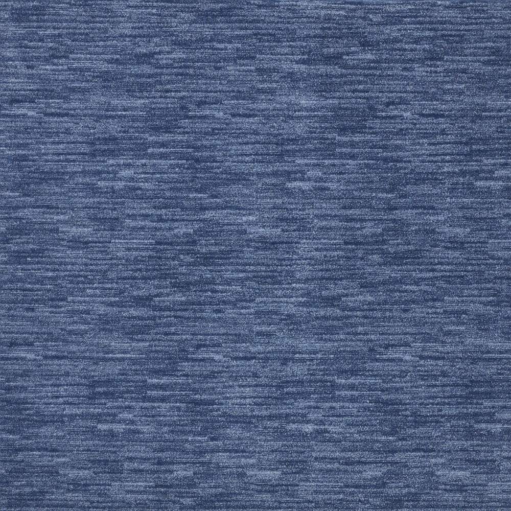 5' X 5' Navy Blue Square Non Skid Indoor Outdoor Area Rug - Homeroots - Flyclothing LLC