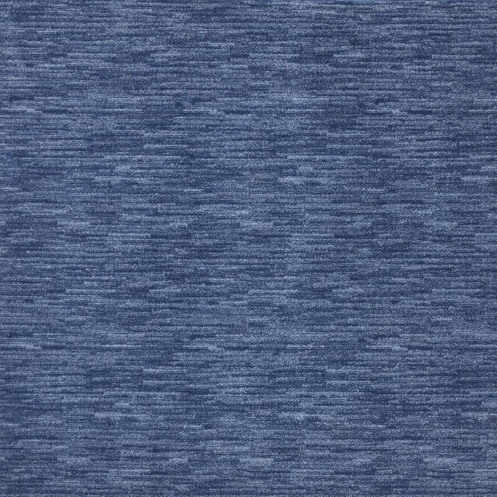 5' X 5' Navy Blue Square Non Skid Indoor Outdoor Area Rug - Homeroots - Flyclothing LLC