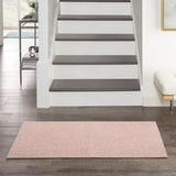 2' X 4' Pink Non Skid Indoor Outdoor Runner Rug - Homeroots - Flyclothing LLC