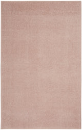 3' X 5' Pink Non Skid Indoor Outdoor Area Rug - Homeroots - Flyclothing LLC