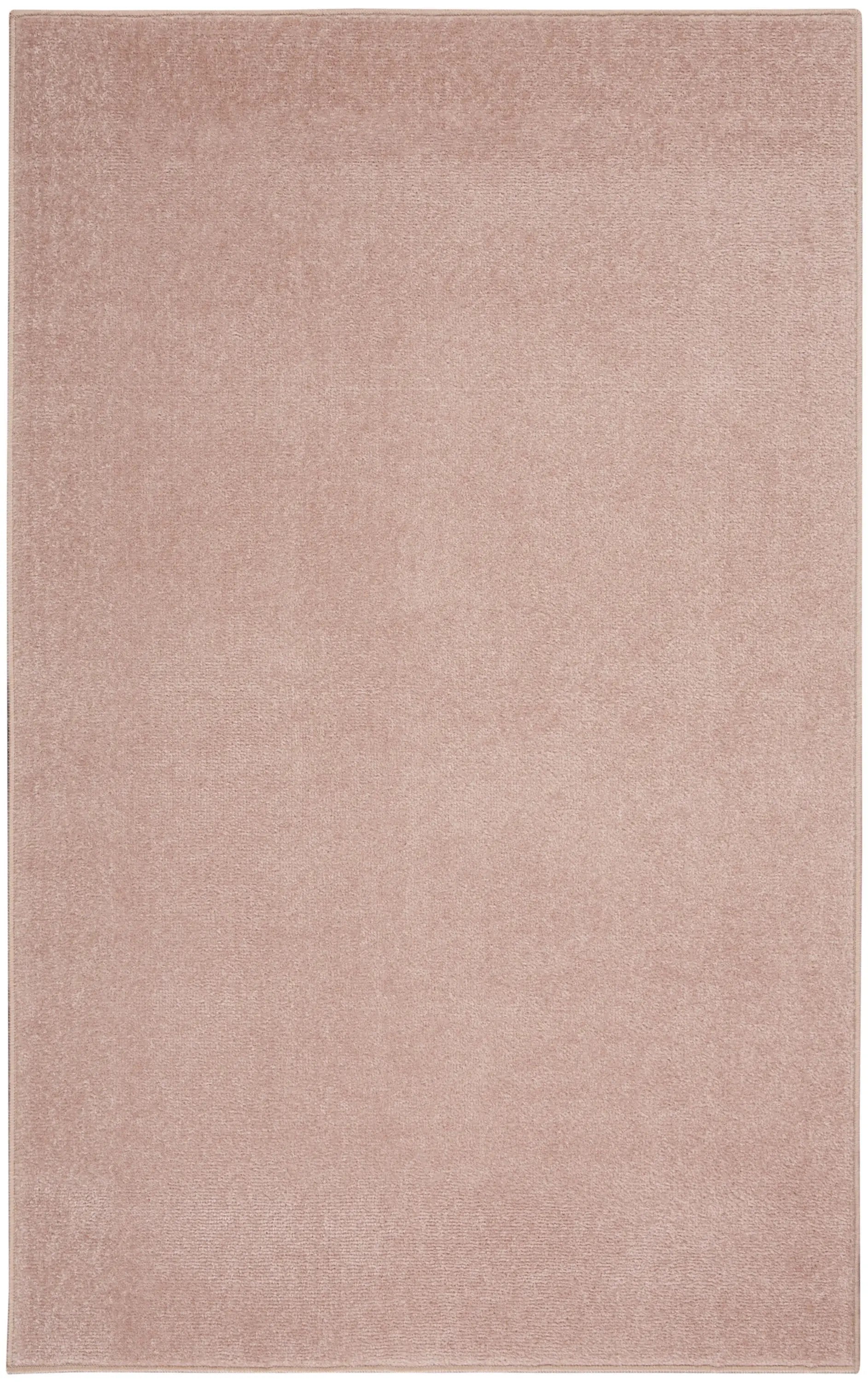 3' X 5' Pink Non Skid Indoor Outdoor Area Rug - Homeroots - Flyclothing LLC