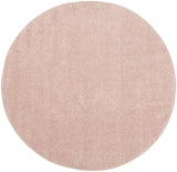 4' X 4' Pink Round Non Skid Indoor Outdoor Area Rug - Homeroots - Flyclothing LLC
