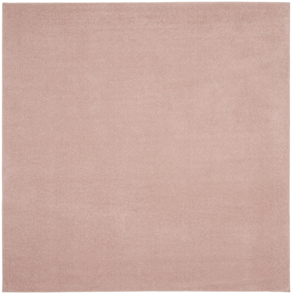5' X 5' Pink Square Non Skid Indoor Outdoor Area Rug