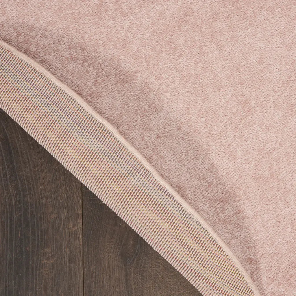 6' X 6' Pink Round Non Skid Indoor Outdoor Area Rug - Homeroots - Flyclothing LLC