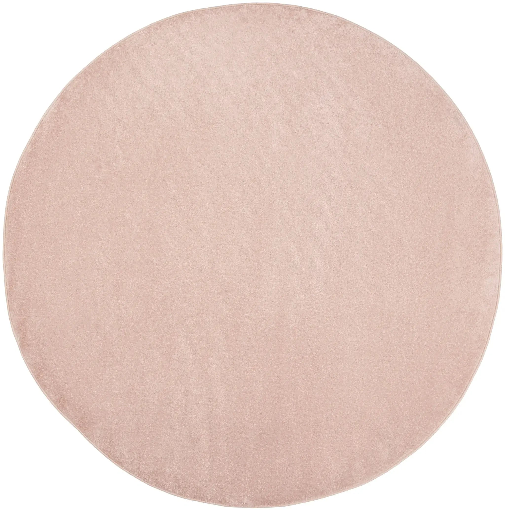 6' X 6' Pink Round Non Skid Indoor Outdoor Area Rug - Homeroots - Flyclothing LLC