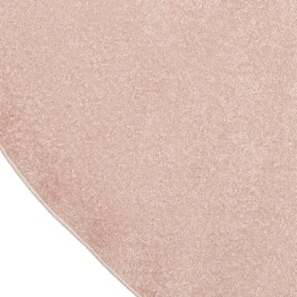6' X 6' Pink Round Non Skid Indoor Outdoor Area Rug - Homeroots - Flyclothing LLC