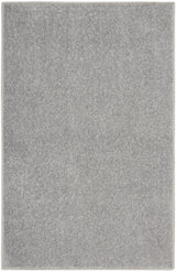 2' X 4' Silver Grey Non Skid Indoor Outdoor Runner Rug - Homeroots - Flyclothing LLC