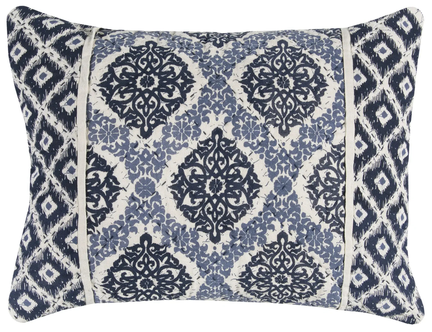 Indigo Queen 100% Cotton 300 Thread Count Machine Washable Down Alternative Comforter - Homeroots - Flyclothing LLC