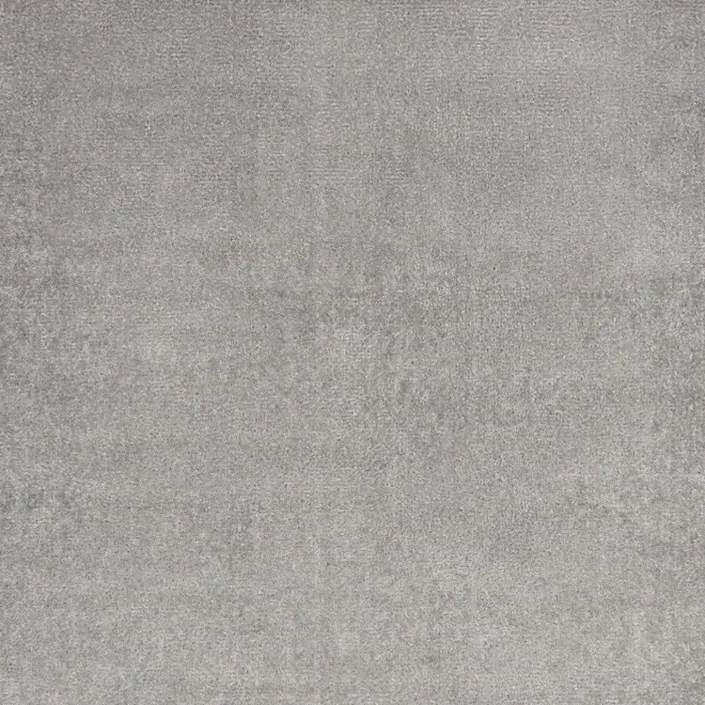 3' X 5' Silver Grey Non Skid Indoor Outdoor Area Rug - Homeroots - Flyclothing LLC