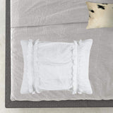 White King 100% Cotton 300 Thread Count Machine Washable Down Alternative Comforter - Homeroots - Flyclothing LLC