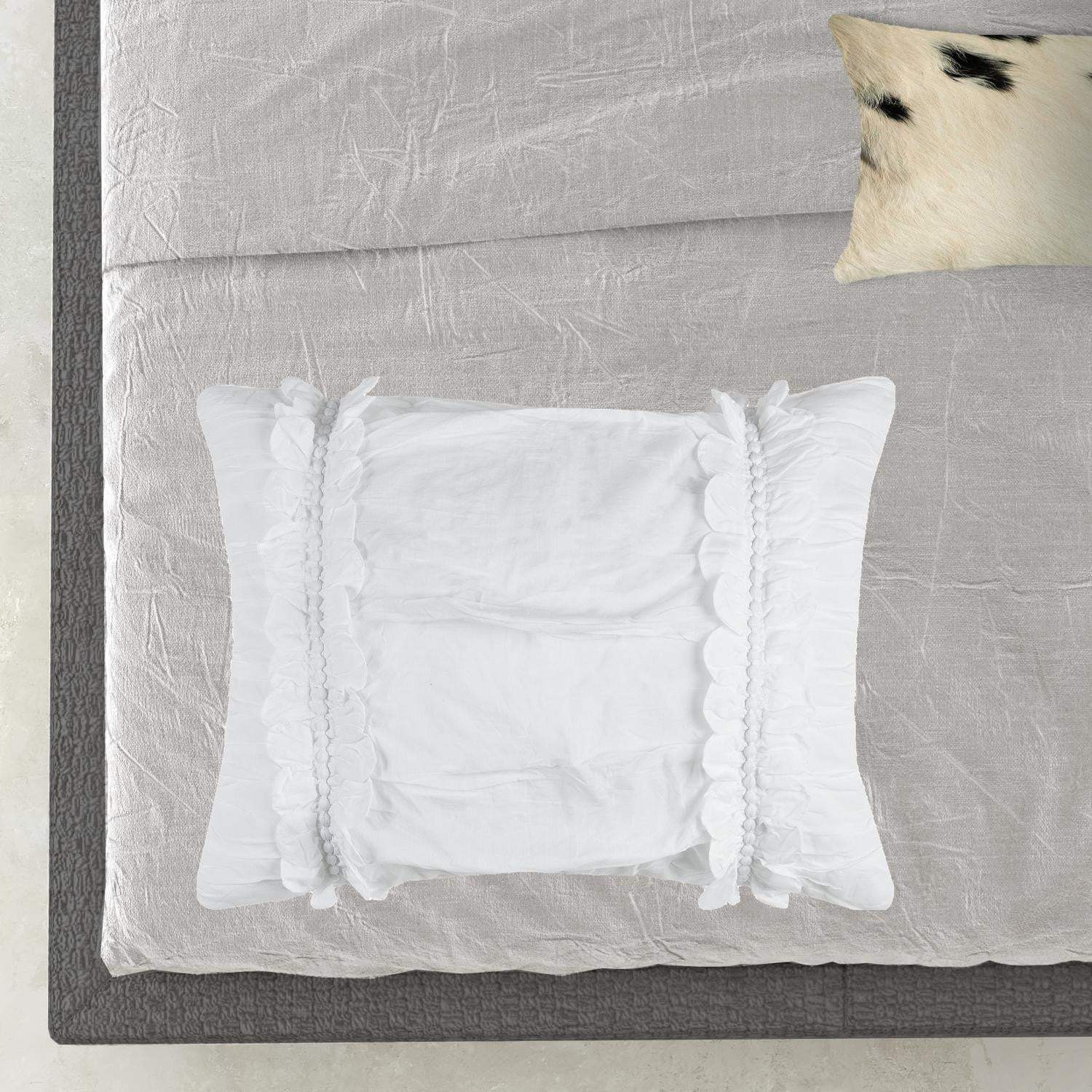 White King 100% Cotton 300 Thread Count Machine Washable Down Alternative Comforter - Homeroots - Flyclothing LLC