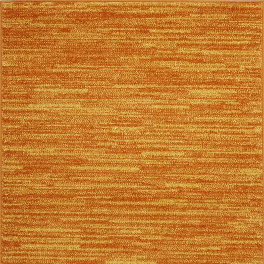 2' X 4' Sunburst Non Skid Indoor Outdoor Runner Rug - Homeroots - Flyclothing LLC