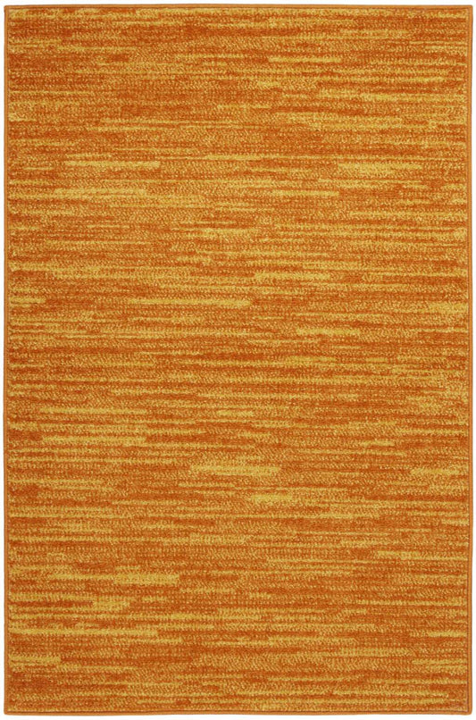 2' X 4' Sunburst Non Skid Indoor Outdoor Runner Rug - Homeroots - Flyclothing LLC