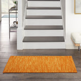 2' X 4' Sunburst Non Skid Indoor Outdoor Runner Rug - Homeroots