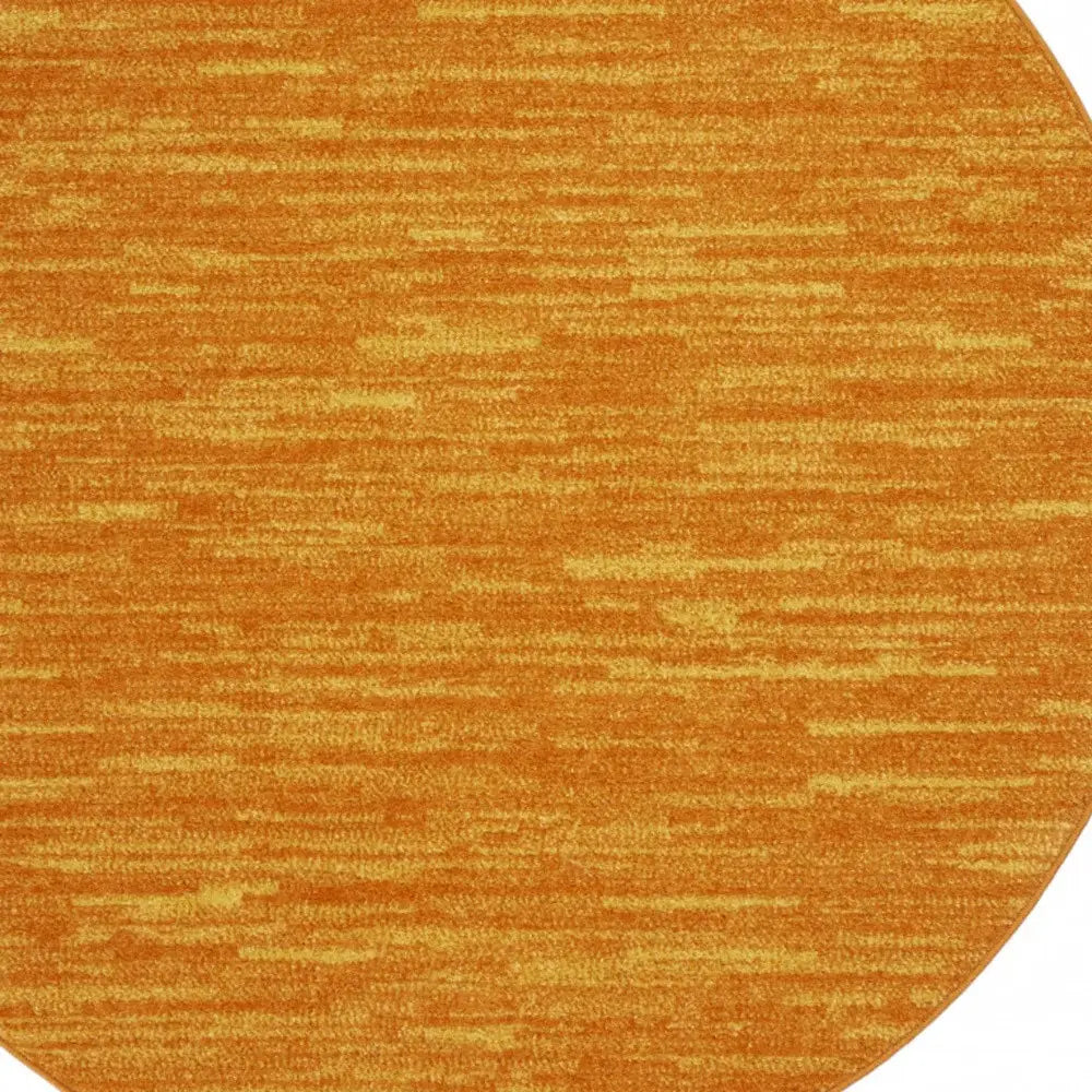 4' X 4' Sunburst Round Non Skid Indoor Outdoor Area Rug - Homeroots - Flyclothing LLC